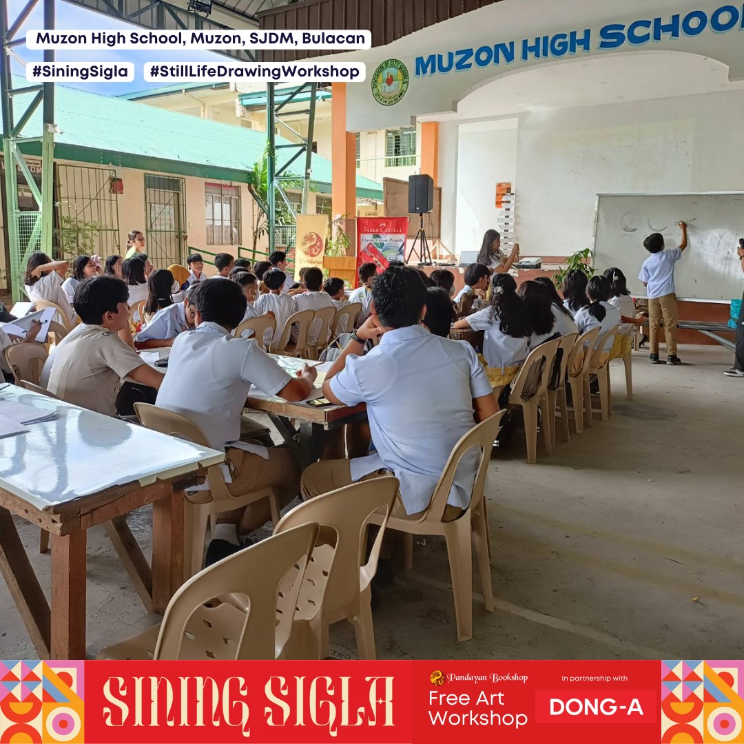 Sining Sigla Art Workshop in Muzon High School